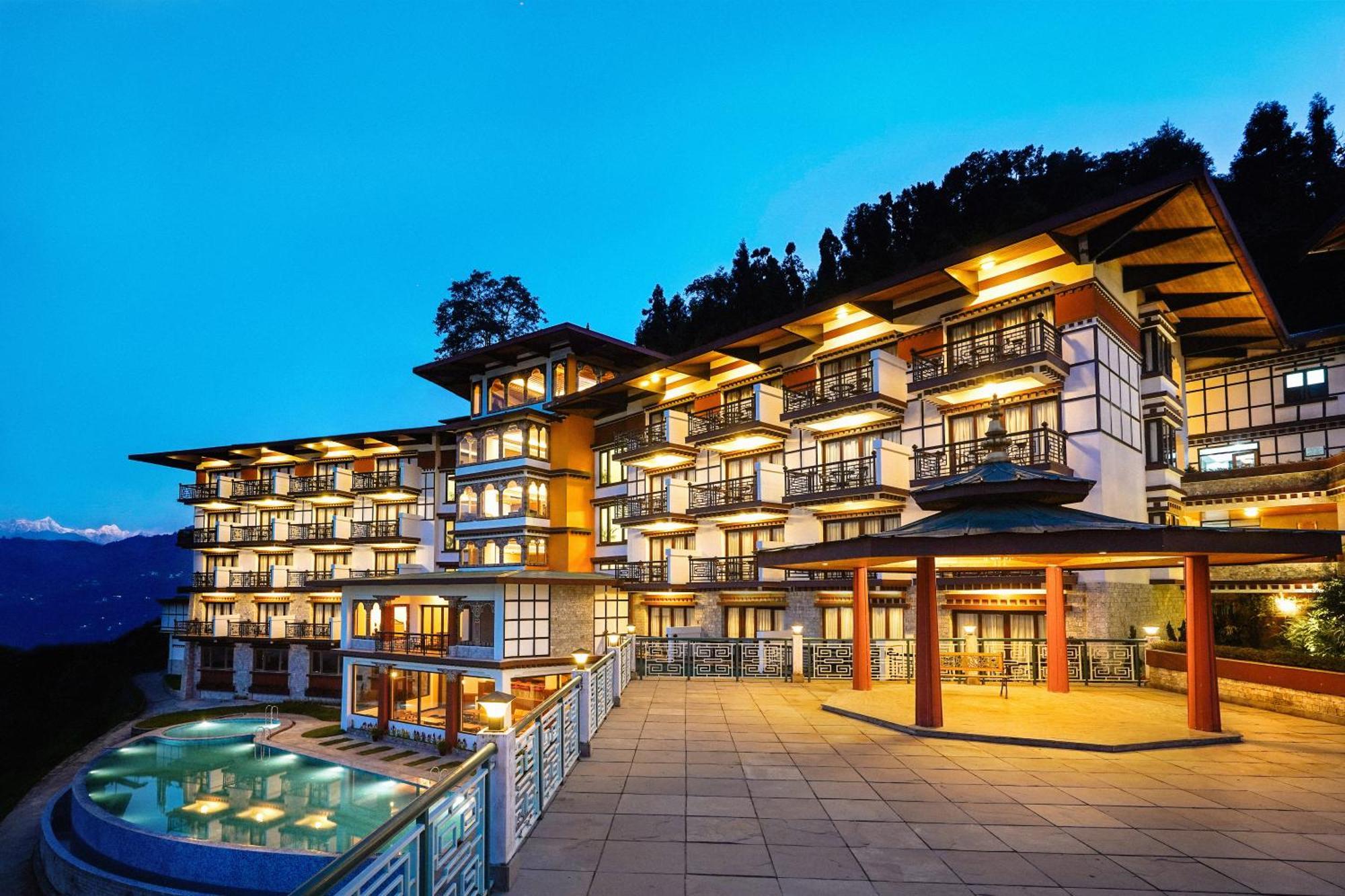Denzong Regency- Luxury Mountain Retreat Spa & Casino Gangtok Luaran gambar